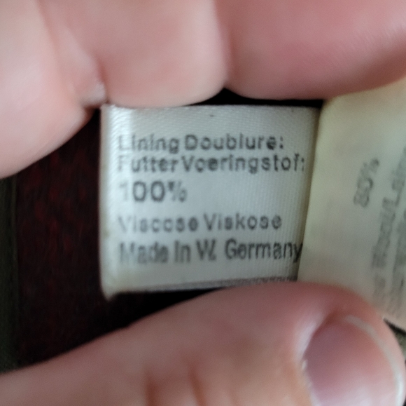 VINTAGE | plaid wool mohair single button blazer - Picture 8 of 8